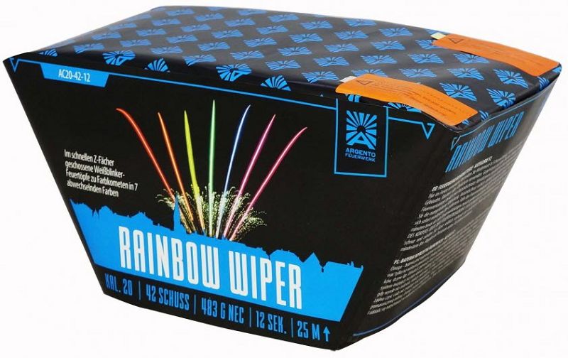 Rainbow Wiper, 42 Schuss