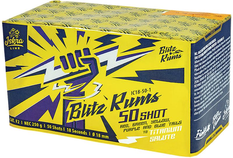 Blitz Rums 50 Shot